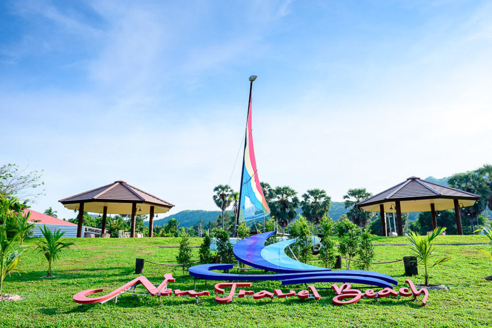 นิวแทรเวลบีชโฮเทลแอนด์รีสอร์ท หาดเจ้าหลาว ภายนอก รูปภาพ