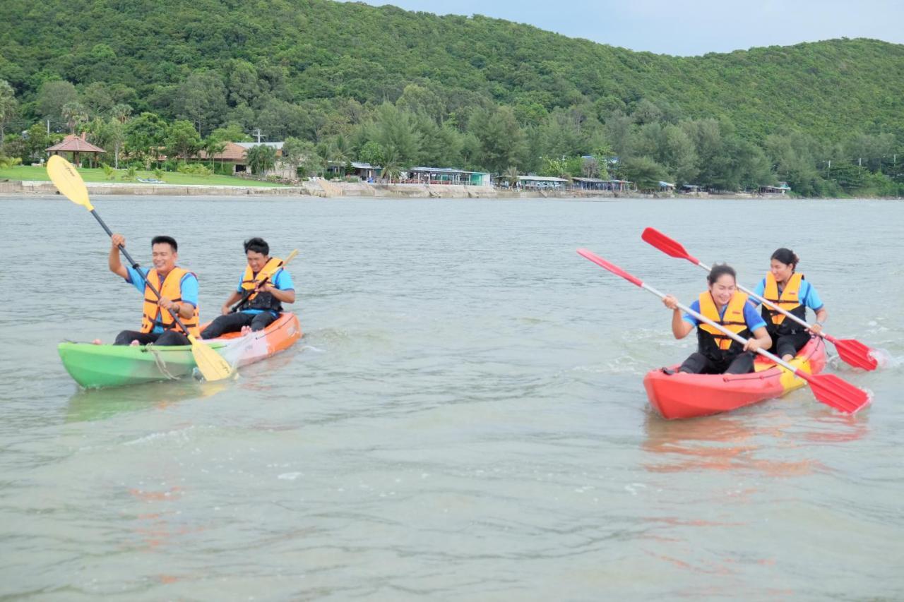 นิวแทรเวลบีชโฮเทลแอนด์รีสอร์ท หาดเจ้าหลาว ภายนอก รูปภาพ